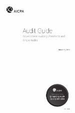 Government Auditing Standards and Single Audits 2019 (AICPA Audit Guide)