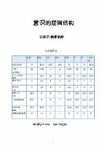 A Estrutura L�gica da Consci�ncia