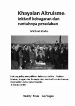 Khayalan Altruisme:    inklusif kebugaran dan runtuhnya peradaban