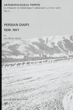 Persian diary, 1939-1941