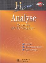 Analyse 2e année PC-PC*/PSI-PSI*