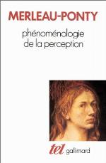 Phénoménologie de la perception