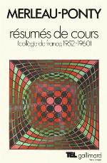 Résumés de cours : Collège de France, 1952-1960