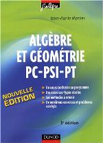 Algèbre et Géométrie PC-PSI-PT