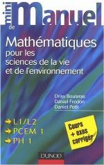 Mathématiques pour les sciences de la vie et de l'environnement : cours + exos corrigés