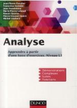 Analyse : Apprendre à partir d'une base d'exercices: Niveau L1
