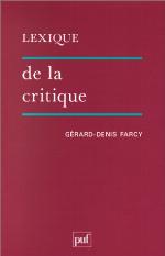 Lexique de la critique