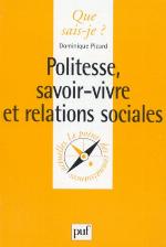 Politesse, savoir-vivre et relations sociales
