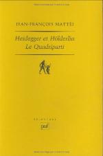 Heidegger et Höderlin 