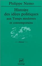 Histoire Des Idées Politiques Aux Temps Modernes Et Contemporains