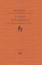 L'origine de la géométrie
