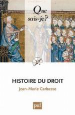 Histoire du droit