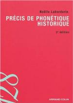 Précis de phonétique historique