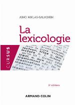 La Lexicologie