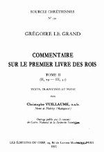 Commentaire Sur Le Premier Livre Des Rois