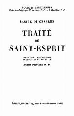 Sur le saint-esprit
