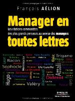 Manager en toutes lettres