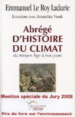 Abrege D'Histoire Du Climat