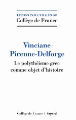 Le polythéisme grec comme objet d'histoire