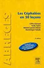Les Cephalees En 30 Lecons