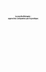 La Psychotherapie