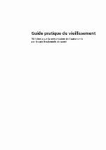 Guide Pratique Du Vieillissement