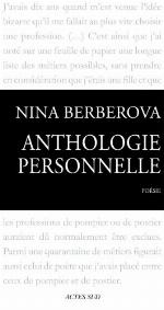 Anthologie personnelle, 1921-1983 : [poésie]