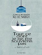 Tout ce dont je ne me souviens pas