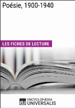 Poésie, 1900-1940 : Les Fiches de lecture d'Universalis