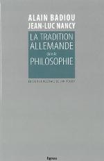 La tradition allemande dans la philosophie