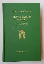 Clavis patrum graecorum ... Supplementum : qua optimae quaeque scriptorum patrum graecorum recensiones a primaevis saeculis usque ad octavum commode recluduntur