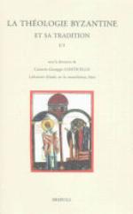 La Theologie Byzantine Et Sa Tradition
