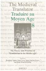The Theory and Practice of Translation in the Middle Ages