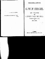 Leçons sur les preuves de l'existence de Dieu