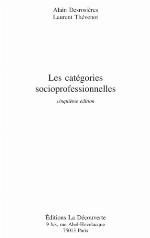 Les Catégories socioprofessionnelles (Repères)
