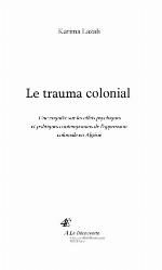 Le trauma colonial