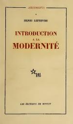 Introduction à la modernité : préludes