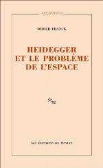 Heidegger Et Le Problème De L'espace