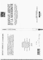 Hannah Arendt Et La Modernite
