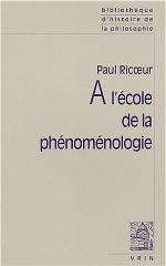 A l'école de la phénoménologie