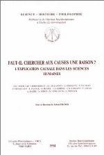 Faut Il Chercher Aux Causes Une Raison?