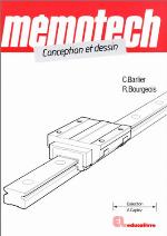 Mémotech productique : conception et dessin