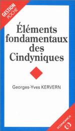 Eléments fondamentaux des cindyniques