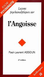 Leçons psychanalytiques sur l'angoisse
