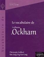 Le vocabulaire de Guillaume d'Ockham