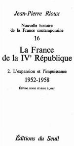 Nouvelle histoire de la France contemporaine
