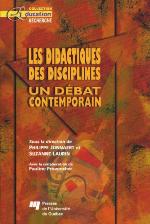Les didactiques des disciplines : un débat contemporain