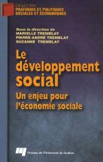 Le Developpement Social