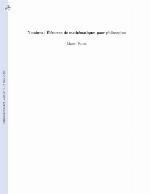 Nombres : éléments de mathématiques pour philosophes