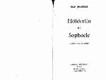 Hölderlin et Sophocle (Imago Mundi)